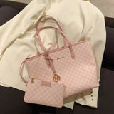 Weiyinxing Small Mk Cherry Blossom Tote Bag Female 2024 New Commuter Niche Ins Handbag Large Capacity Shoulder Bag