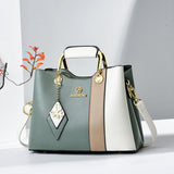Weiyinxing New Collision Color Middle-Aged Lady Bag Versatile Leisure Armpit Bag Temperament Mom Bag One Shoulder Carrying Cross-Body Bag