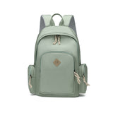 Weiyinxing Cloth Backpack Large-Capacity High-End Ladies Fashion Backpack Multi-Pocket Leisure Travel Commuter Bag Schoolbag