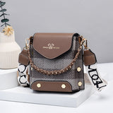 Weiyinxing Chen Female Bag] Small Bag 2024 New Web Celebrity Personality Mini Ins Korean Version Summer Shoulder Cross-Body Bag
