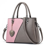 Weiyinxing Minister Female Bag] Simple Casual Mother Bag Atmosphere Lady Handbag Korean Version Of The Color One-Shoulder Cross-Body Bag Tide