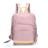 Weiyinxing Women's Backpack New Fashion Travel Oxford Canvas All-Purpose Anti-Theft Large-Capacity Student Schoolbag