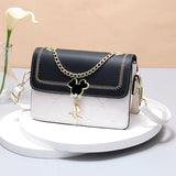 Weiyinxing Day Women's Single Shoulder Small Square Bag 2024 Summer New Fashion Versatile With A Small Girl Heart Gift Bag