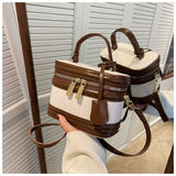Weiyinxing Sense Small Bag Female 2024 Spring And Summer New Fashion Versatile Cross-Slung Bucket Bag Retro Fashion One-Shoulder Handbag
