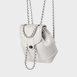 Weiyinxing Women's 2024 New High-End Feeling Bag Xiaoxiangfeng Fashion Lady's Chain Backpack