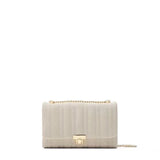 Weiyinxing MYLRF Women's Bag, New Chain, Small Square Bag, Quilted Thread, Mini One-Shoulder Oblique Shoulder Bag, Original One-Off.