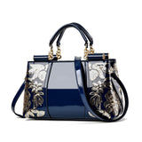 Weiyinxing Patent Leather Bright Face Female Bag Bride Wedding Atmosphere Handbag Large Capacity Women's Single Shoulder Cross-Body Bag