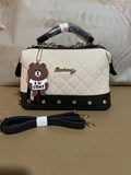 Weiyinxing Female 2024 New Fashion Bag Ling Case Small Fragrant Wind Portable Bag Boston Shoulder Bag