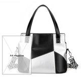 Weiyinxing New Single Shoulder Bag Women's Bag Trend Versatile Simple Fashion Large Capacity Hand Beware Of Water Splashing PU Handbag Bag