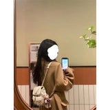 Weiyinxing Senior Sensual Bag Women's 2024 New Xiaoxiangfeng Chain Backpack Leisure Ringer Backpack