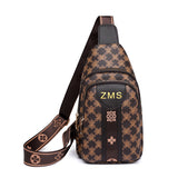 Weiyinxing Style Bust Bag Korean Version Fashion Printed Chest Backpack Travel Backpack Lady Satchel