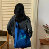 Weiyinxing Version Of Women's Large-Capacity One-Shoulder Letter Printed Nylon Bag Handbag Oblique Straddle Bag Fashion All Kinds Of Women's Bag