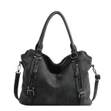 Weiyinxing Women's Bag Vintage Leisure One-Shoulder Handbag Large-Capacity Tote Bag Lady's Commuter Bag