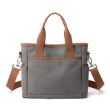 Weiyinxing New Single Shoulder Bag Women's Bag Fashion Versatile Simple Fashion Korean Version Large Capacity Hand-Slung Canvas Bag