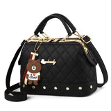 Weiyinxing Female 2024 New Fashion Bag Ling Case Small Fragrant Wind Portable Bag Boston Shoulder Bag
