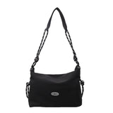 Weiyinxing Commuter Small Square Bag Minority Large Capacity Satchel Sports Style Students One-Shoulder Backpack In Class For Men And Women