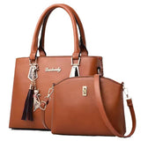 Weiyinxing Chen Women's Bag] 2024 New Fashion Ladies Handbag Son Mother Bag Simple Shoulder Bag Tide