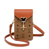 Weiyinxing Mobile Phone Bag 2024 New Summer Women's Bag Fashionable One-Shoulder Strap Satchel Printed Tide Bag Girl