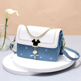 Weiyinxing Day Women's Single Shoulder Small Square Bag 2024 Summer New Fashion Versatile With A Small Girl Heart Gift Bag