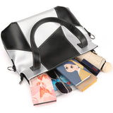 Weiyinxing New Single Shoulder Bag Women's Bag Trend Versatile Simple Fashion Large Capacity Hand Beware Of Water Splashing PU Handbag Bag