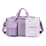 Weiyinxing Large Capacity Fitness Bag Nylon Travel Bag 2024 New Oxford Cloth Handbag Sports Casual Shoulder Bag