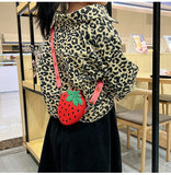 Weiyinxing Pineapple Silicone Baby Kids Shoulder Bag Cute Strawberry Girl Mini Wallet Crossbody Bags Cartoon Fruit Children Coin Purse