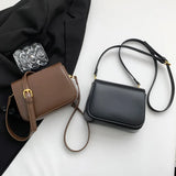 Weiyinxing Y2K Retro PU Leather Shoulder Bags for Women 2024 Korean Fashion Small Armpit Bag Female Flap Bag Handbags and Purses