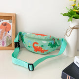 Weiyinxing Kids Waist Pack Children Chest Bag Cute Cartoon Dinosaur Print Coin Purse Boy Girl Fanny Chest Shoulder Messenger Bags