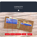 Weiyinxing Men Wallet Soft PU Leather Bifold Zipper Card Holder Wallet Male Casual Zipper Small Handbags Card Storage