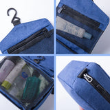 Weiyinxing Men Women Toilet Make Up Cosmetic Makeup Bag Case Pouch Travel Organizer for Toiletry Kit Insert Beauty Shower Necessaire Vanity