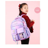 Weiyinxing Bags For Girls Backpacks Children Large Schoolbag Primary Book Bag School Backpack Kids Waterproof Girl Student Rucksack