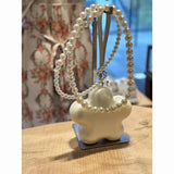 Weiyinxing Pearl Acrylic Evening Bags Designer Luxury Clutch Purse Cute Women Wallet Shell Chains Shoulder Wedding Party Box Handbag