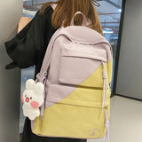 Weiyinxing Female Travel Waterproof Book Bag New Men Nylon Laptop Cool Male Women College Backpack Fashion Girl Boy School Bag Student