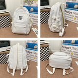 Weiyinxing Woman Backpack Schoolbag for Teenage Girls Boys Female Large Capacity Rucksack High Quality School Bag Mochila Student Sac