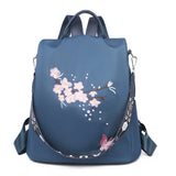 Weiyinxing Solid Backpacks Zipper Bags for Women 2024 New Embroidery Backpack Casual Single High Capacity Student Bag Mochila