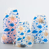 Weiyinxing L Cloth Bag Waterproof Drawstring Bags for Packing Kids Girls String Bag for Replaceable Shoes Storage Cute Pouch Rope Bag