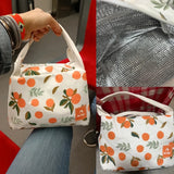 Weiyinxing Pc Cute Fruit Lunch Bag for Women Portable Insulated Lunch Thermal Bag Bento Pouch Lunch Container School Food Bag