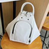 Weiyinxing Commuting Simple Solid Color Backpack for Women 2024 New Light Luxury and Popular Fashion Versatile Multi Straddle Bag