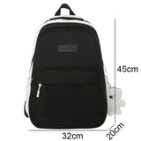 Weiyinxing Women Green Laptop Waterproof School Bag Female Fashion Lady High Capacity College Backpack Cute Girl Travel Book Bag New