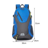 Weiyinxing Large Travel Backpack Capacity Casual Men Women Outdoor Bag Waterproof Mountaineering Cycling Bag Hiking Sports Backpack