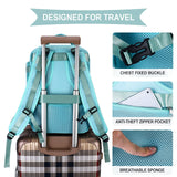 Weiyinxing Women's Travel Backpack Large Capacity Airplane Multi-Function Luggage Lightweight Waterproof Notebook Bagpacks Women Sports Bag