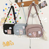 Weiyinxing Kawaii Bag Girls 2024 New JK Transparent Bag Small Crossbody Bag For Women Purses and Handbags Shoulder Bag Itabag Bolso