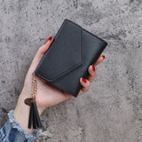 Weiyinxing Women Cute Pink Wallets Pocket Purse Card Holder Small Wallet Lady Female Fashion Short Coin Purse Money Bag