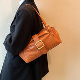 Weiyinxing Shoulder Side Bags for Women 2024 Trend Designer Winter Vintage Fashion Simple Big Zipper Purses and Handbags