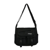 Weiyinxing Student School Bags For Women and Men Multipockets Nylon Crossbody Bags Women New Summer Messenger Bag Book Bag Bolso