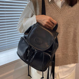 weiyinxing Luxury Branded Small Women's Backpack High-quality Fashion Leather Backpack Fashion Drawstring Casual Travel Female Bag