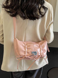 Weiyinxing Capacity Women Underarm Bags 2024 Trendy Soft Leather Zipper Design One Shoulder Bag Lady Daily Work Handbags