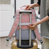 Weiyinxing Women's Travel Backpack Air Lightweight Casual Multifunction Bag With Luggage USB Charging Laptop Waterproof Anti-Theft Backpack