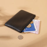 Weiyinxing PU Leather Unisex Lychee Pattern Zipper Coin Purse Ultra-thin Short Card Coin Key Storage Bag Mini Purse §ܧà§ê§֧ݧ֧Ü §է֧ä§ã§ܧڧÛ