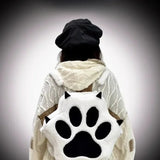Weiyinxing Fashion Dog Claw Original Plush Backpack Subculture Y2k Cute Cat Claw Sweet Cool Japanese Korean Backpacks